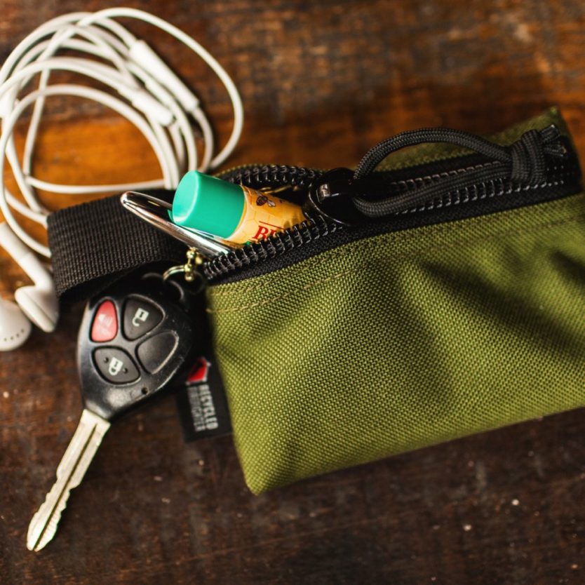 Recycled Firefighter | Truckie Small Zippered Gear Pouch