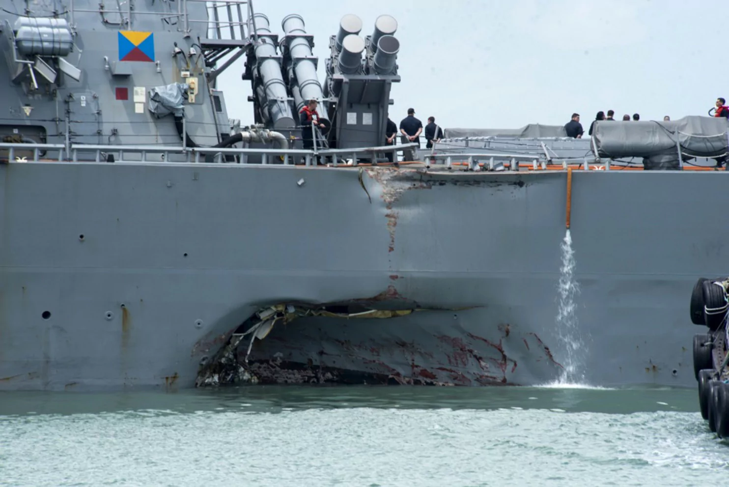 Top Navy admiral orders fleetwide investigation following latest collision at sea