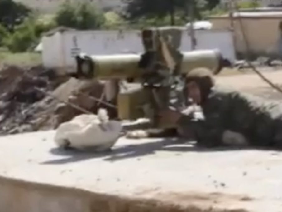 US-backed Kurds release video showing them destroying a Turkish tank in Syria