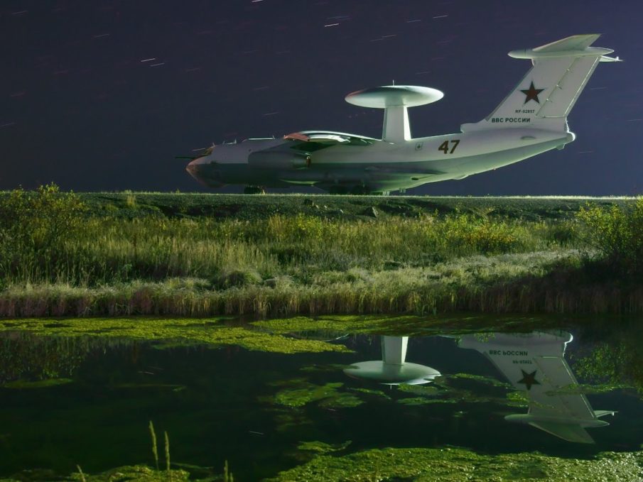 Here’s a look at the Russian spy plane that’s flying close to US-South Korea military exercises