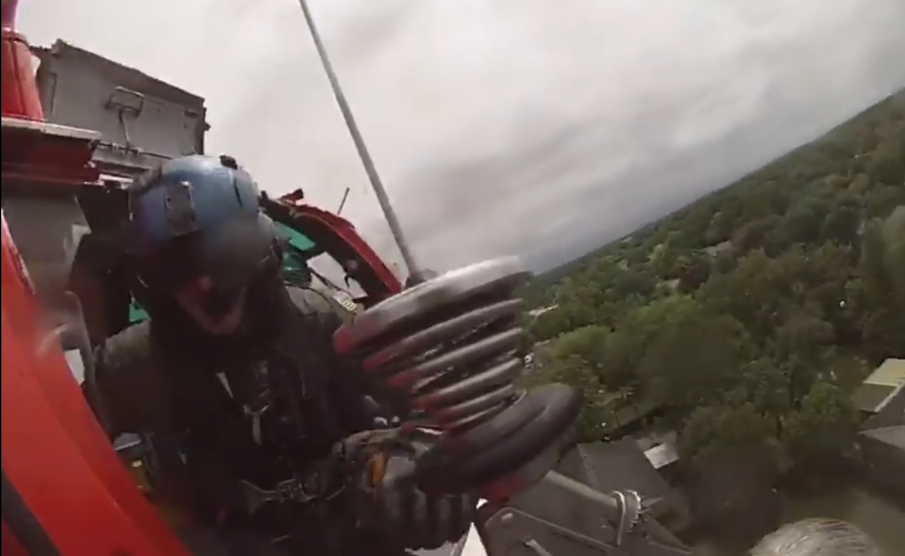 Watch: Dramatic footage of Coast Guard air lifting civilians to safety in aftermath of Hurricane Harvey