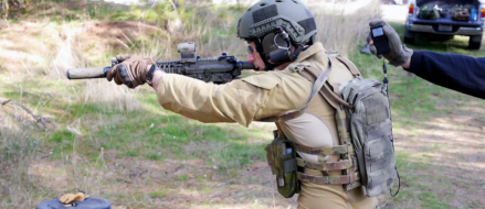 Watch: Practicing reloads using the MK18 CQBR