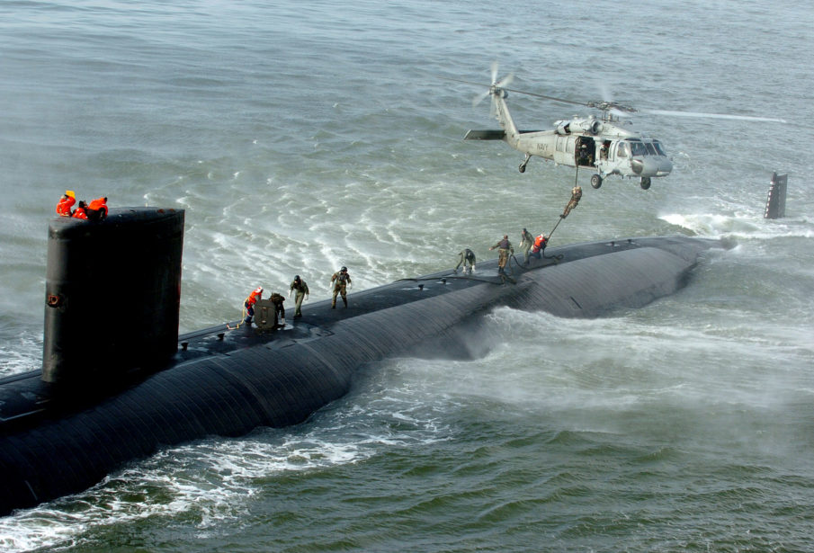 SOF pic of the day: Fast roping in to catch a ride