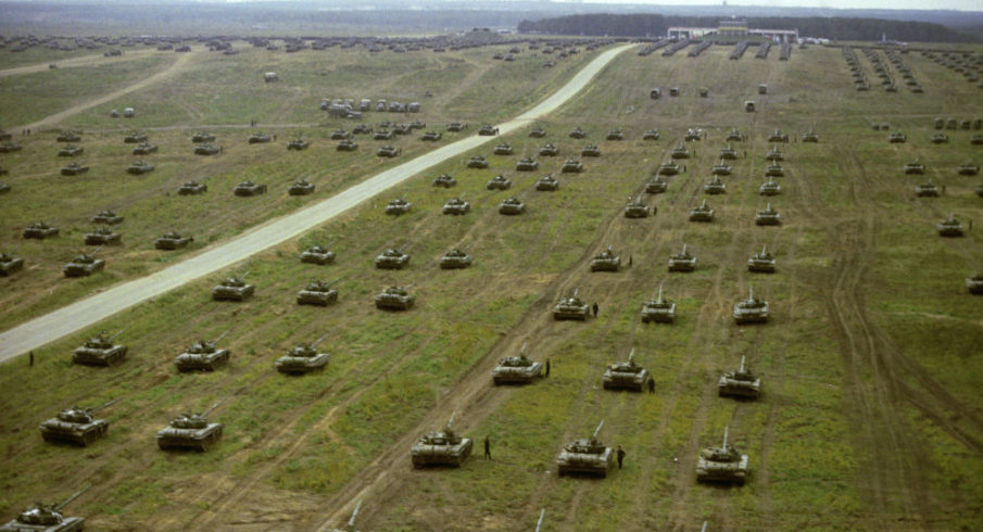 As Russian military drills near NATO border approach, Germany accuses Russia of sending as many as 100,000 troops