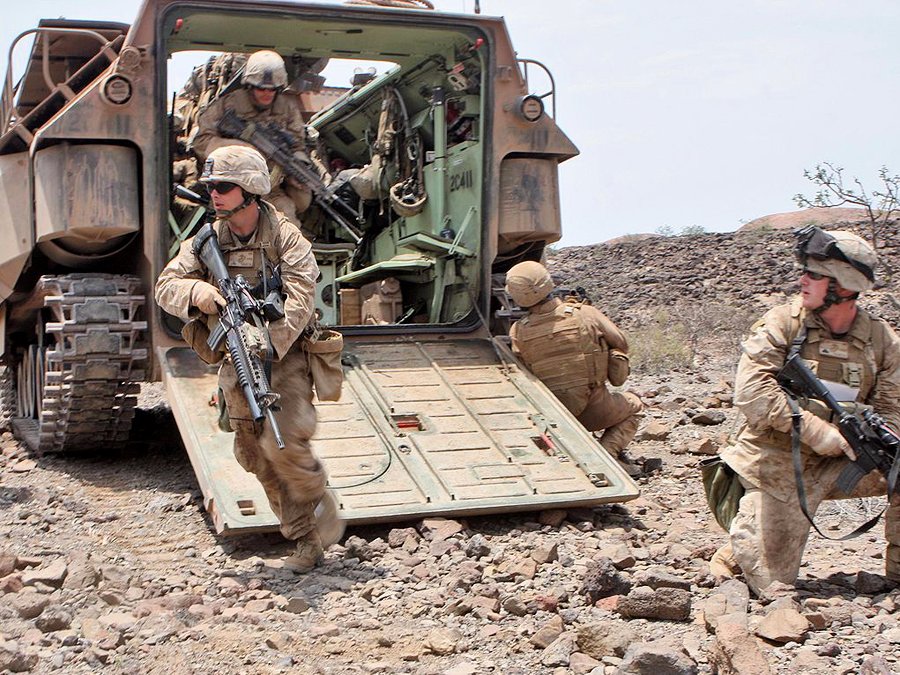 5 Marines in critical condition after their vehicle bursts into flames at Camp Pendleton