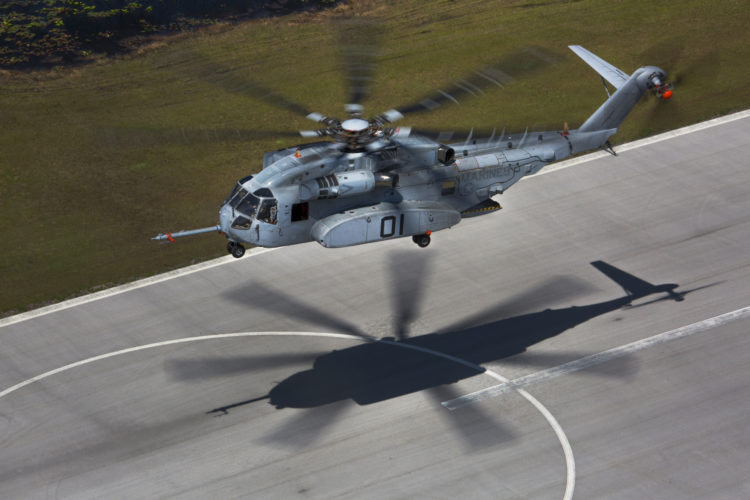 Marine Corps First CH-53K King Stallion Delivered to Marine Corps Air Station New River