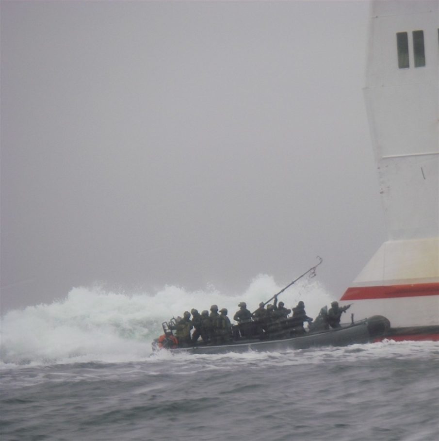 SOF pic of the day: It’s not the size of the boat that counts, when you’re a Navy SEAL