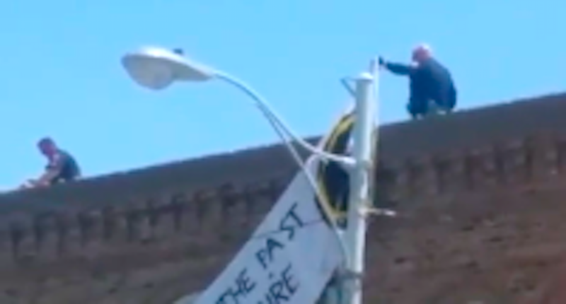 Marine accused of displaying white nationalist banner to be booted from Corps