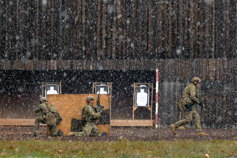 SOF pic of the day: If it ain’t rainin’, you ain’t trainin’