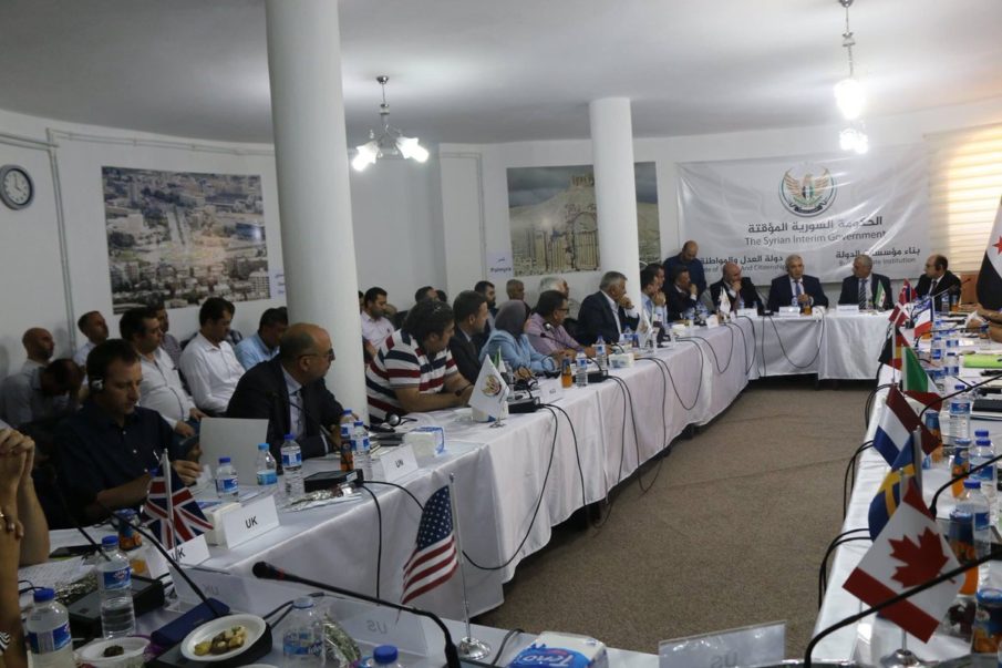 Syrian rebels meet in Qatar after declaring unified ‘national army’