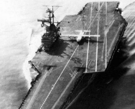 Watch: C-130 lands and takes off from an aircraft carrier!