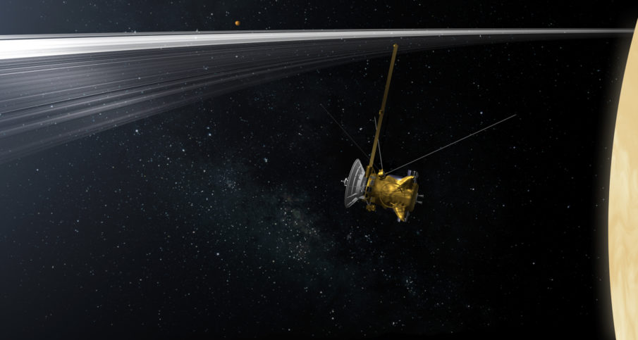 Pics from Cassini’s dramatic plunge into Saturn’s atmosphere