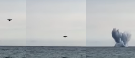 Watch: Italian fighter jet plummets into the sea during air show