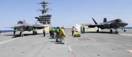 Watch: 1st F-35C takeoffs and landings on the USS Abraham Lincoln!