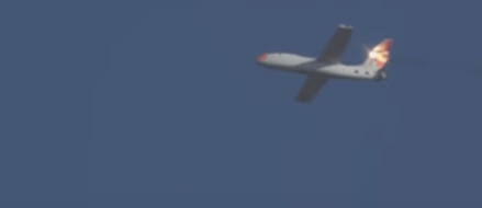 Watch: Drone shot down with laser weapon