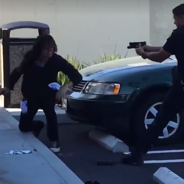 Watch: Police officer fights then shoots suspect in California