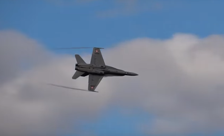 Watch: Did You Know an F-18 Hornet Could Do This? Great Aerial Display!