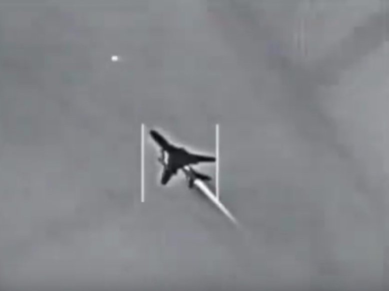 Here’s the video of the Syrian fighter jet being shot down by a US Navy pilot in June