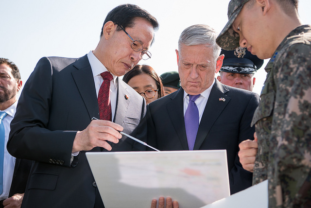 South Korean Defense Minister to Mattis: Defending against NK artillery is ‘infeasible’