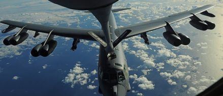 Watch: US Air Force B-52H Stratofortress Aerial Refueling from a French Air Force C-135FR Tanker