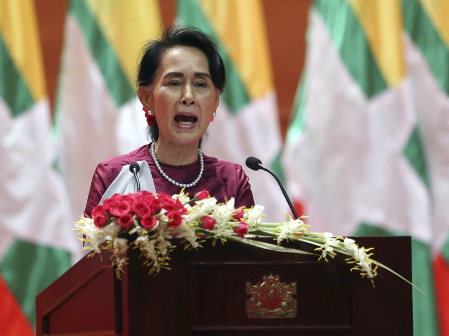 Aung San Suu Kyi: De facto leader of the Burmese under intense controversy during Rohingya crisis