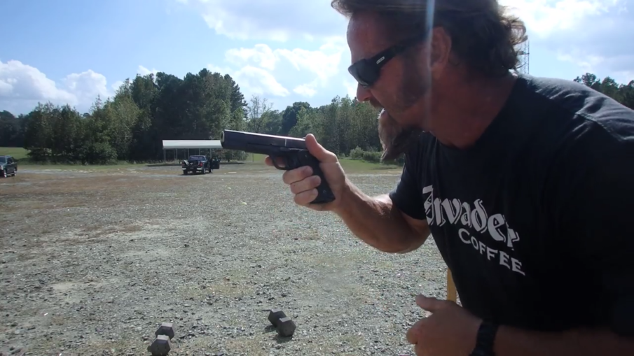 Watch: Pat McNamara run and gun with dumbbells