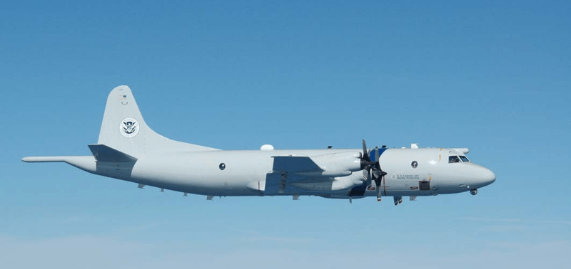 Watch: Take a ride to Puerto Rico on an Air and Marine Operations P-3