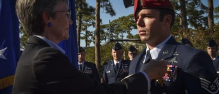 Air Force CCT receives Air Force Cross for valor in Afghanistan