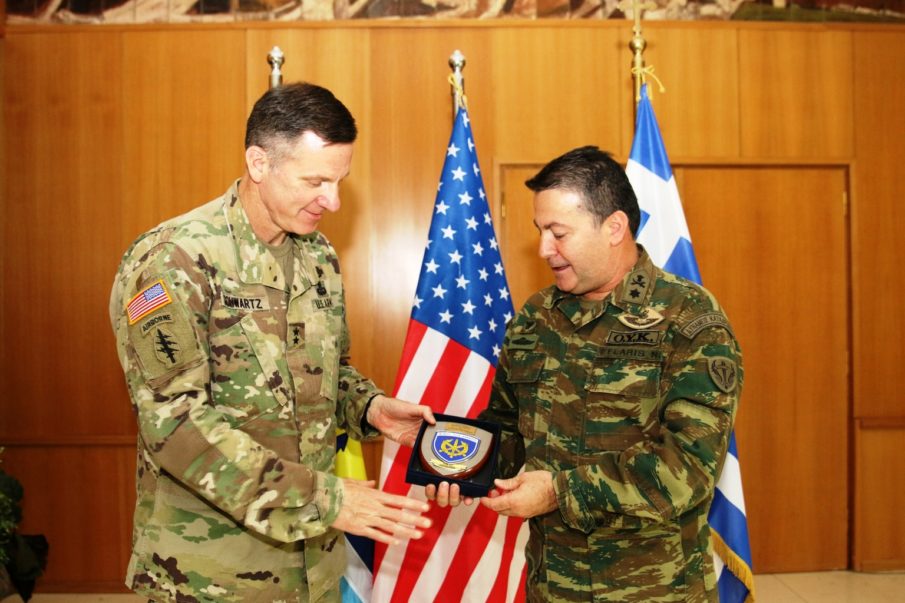 SOCEUR Chief visits Greece