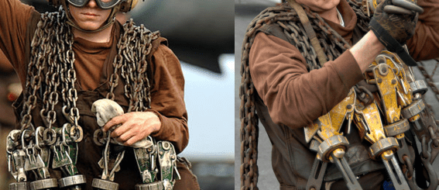 Carrier Ops: US Navy Brown Shirt Sailors – Chocks & Chains