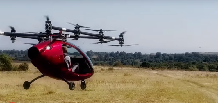 Watch: Take a Ride on the First Flight of the ‘Passenger Drone’