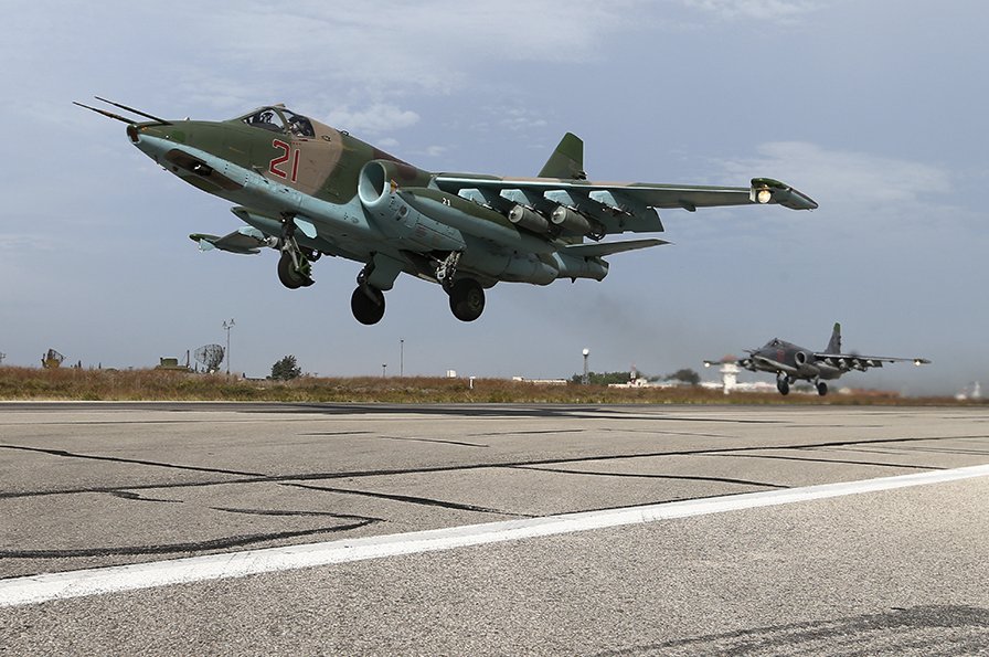 These are the 10 types of Russian military aircraft known to be stationed in Syria