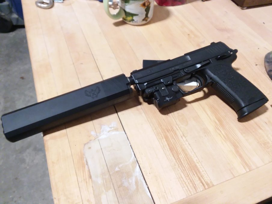 SilencerCo Osprey 45 Suppressor