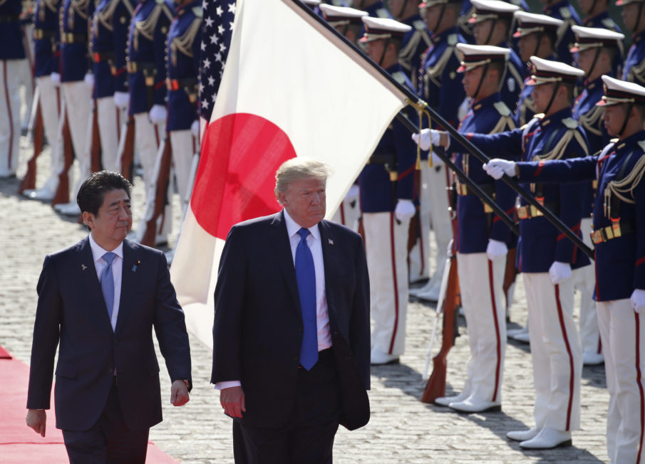 In Japan, Trump indicates a way for North Korea to warm relations… but it’s a long shot