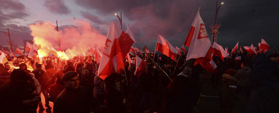 Polish far-right march on Independence Day
