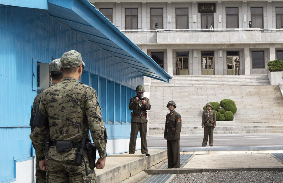 North Korean defector was shot five times as he fled across the DMZ