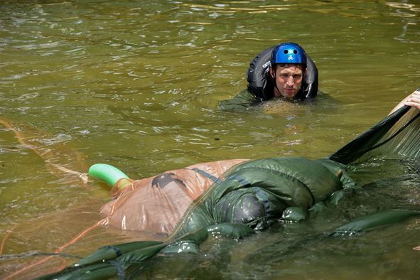 Yes, pilots need to know how to swim as well as fly!