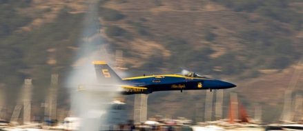 Watch: US Navy Blue Angels sneaky low passes! How low can you go?