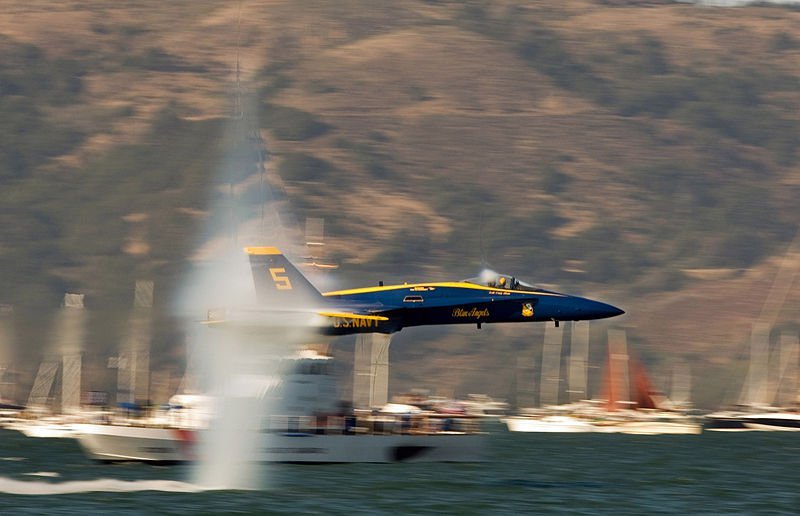 Watch: US Navy Blue Angels sneaky low passes! How low can you go?
