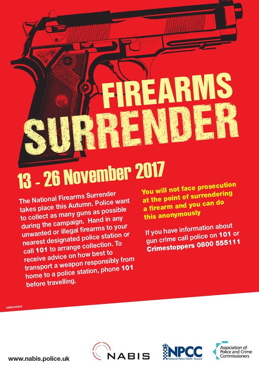 UK: National Gun Surrender