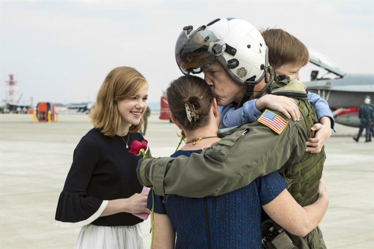 Picture of the Day: Welcome Home Navy Capt. Michael S. Wosje