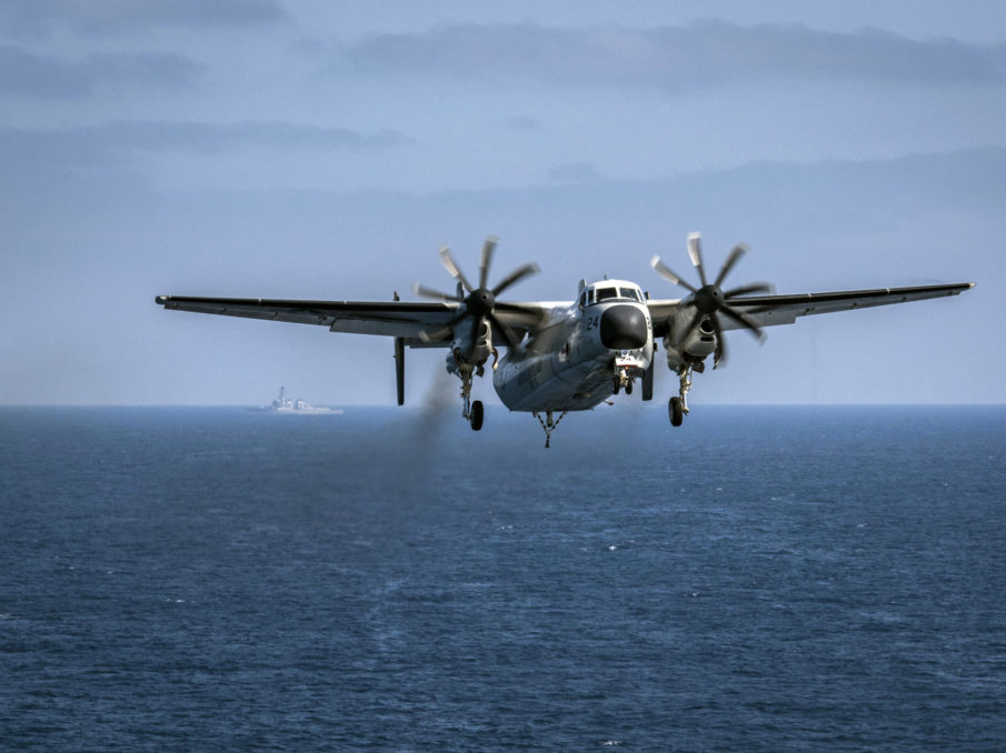 Search continues for missing sailors after Navy plane crash in Philippine Sea