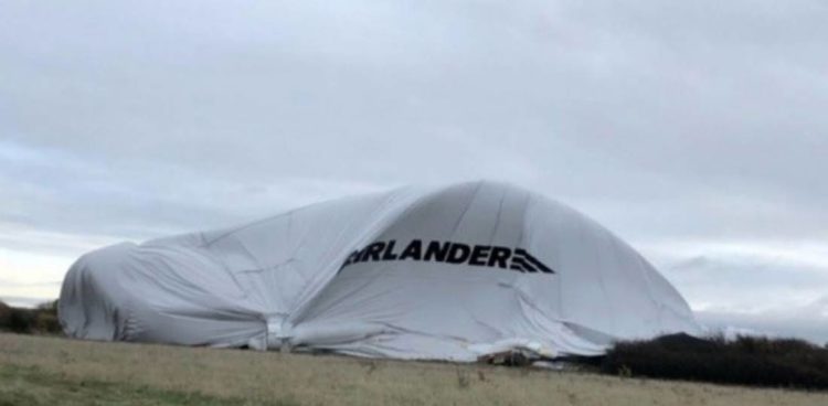 British  Hybrid Air Vehicle Airlander Suffers Serous Accident