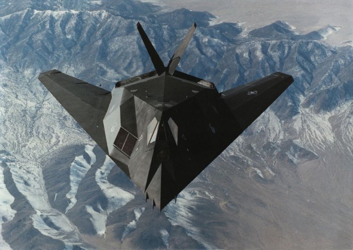 Watch: A rare sight! 25 F-117 Stealth Fighters flyby!