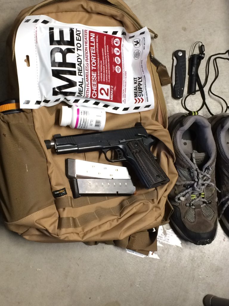 An Army Rangers go-bag: Get home safe, no matter the circumstance