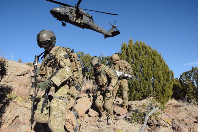 SOF Pic of the Day: Special Forces medics navigate cliff sides
