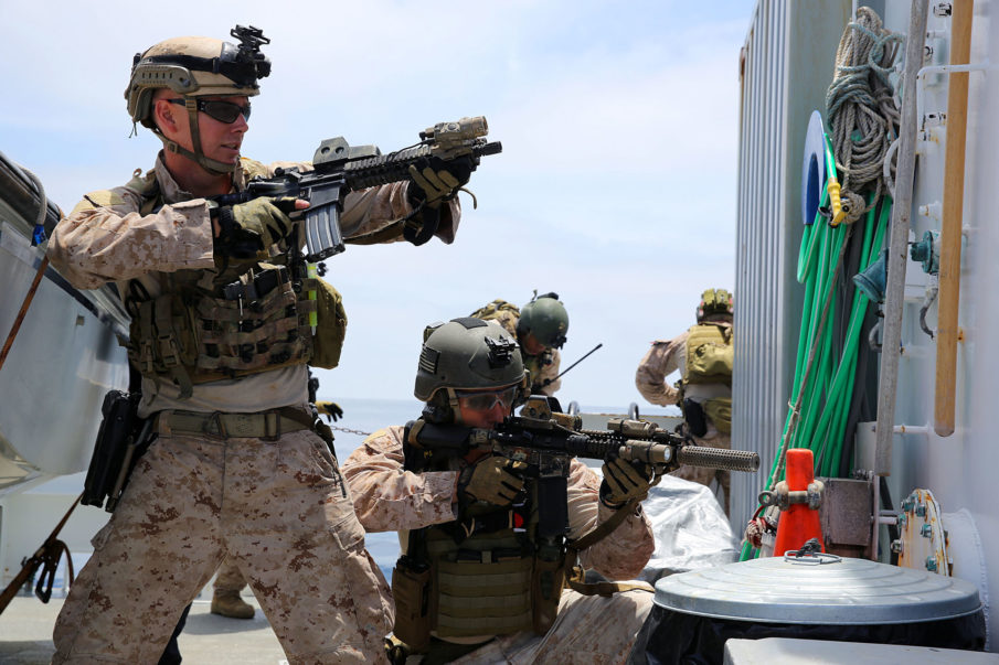 SOF Pic of the Day: Marine Raiders conduct VBSS training