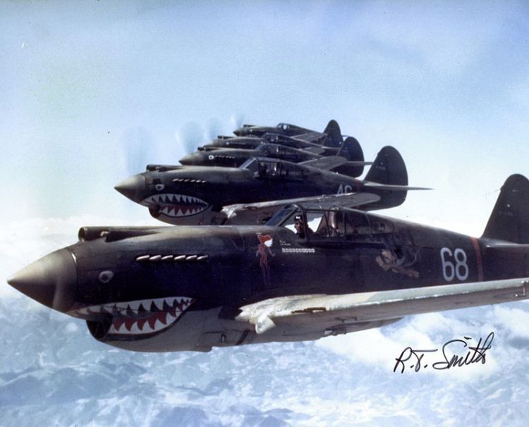 Dec. 20, 1941, the AVG, Flying Tigers Flies in Combat For the First Time