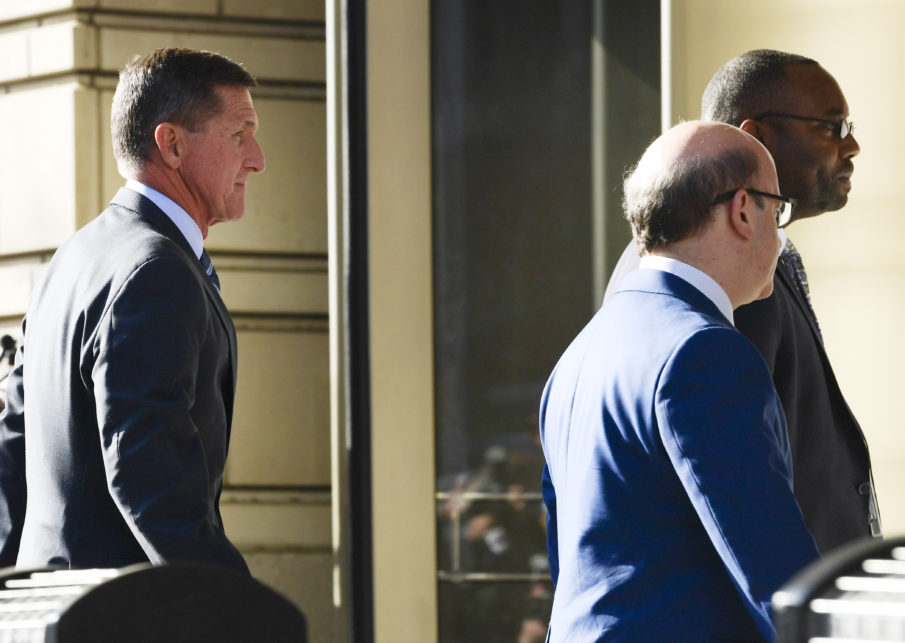 Michael Flynn charged with making false statements to FBI about conversations with Russian ambassador