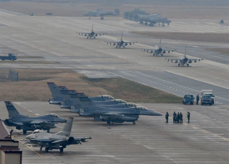 United States and South Korea Begin Massive Air Exercises